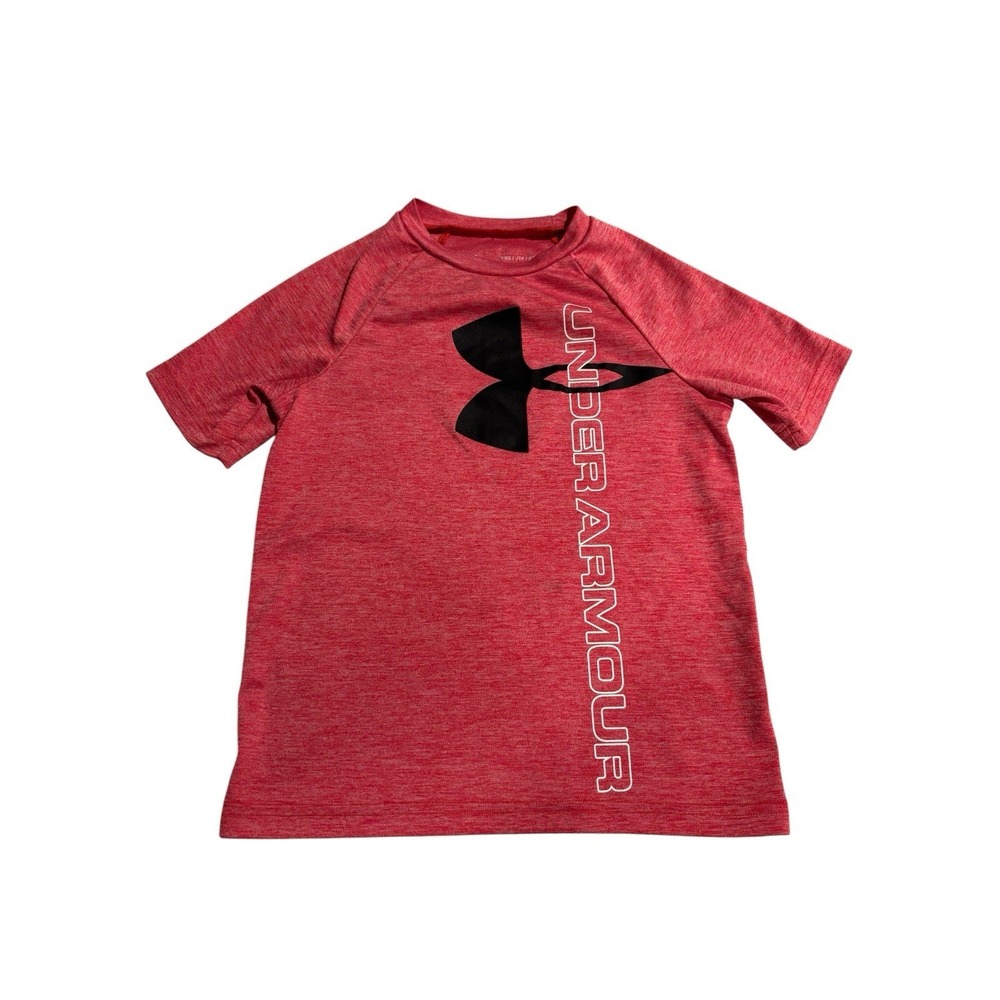 Under Armour Youth XS Red and Black Tshirt‎